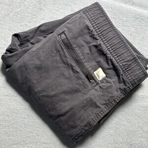 Vuori Ripstop Cargo Pants Womens Small 30x28 Gray Straight Leg Mechanic Workwear